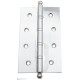 Дверная петля универсальная с круглым колпачком Fratelli Cattini CR152 152x90x3 CR полированный хром
