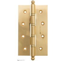 Дверная петля универсальная с круглым колпачком Fratelli Cattini CR152 152x90x3 OLV пол. латунь