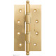 Дверная петля универсальная с круглым колпачком Fratelli Cattini CR152 152x90x3 OLV пол. латунь
