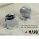 Дверная ручка кноб поворотная COLOMBO Mapo RM15RSB-CR полированный хром