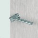 Дверная ручка на круглом основании COLOMBO Ama MF11RSB/0-CM матовый хром