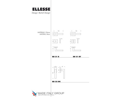 Дверная ручка на квадратном основании COLOMBO Ellesse BD21RSB-CR полированный хром Дверная ручка на квадратном основании COLOMBO Ellesse BD21RSB-CR полированный хром