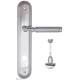 Дверная ручка на планке Fratelli Cattini ENCIA WC-2 PL288-CR полированный хром