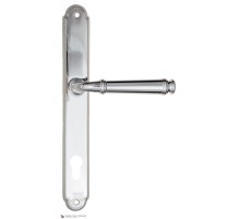 Дверная ручка на планке Fratelli Cattini FARFALLA CYL PL01-CR полированный хром