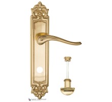 Дверная ручка на планке Fratelli Cattini LAVERA WC-2 PL96-OLV полированная латунь