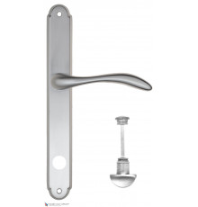 Дверная ручка на планке Fratelli Cattini LUCCIA WC-2 PL01-CS матовый хром