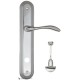Дверная ручка на планке Fratelli Cattini LUCCIA WC-2 PL288-CR полированный хром