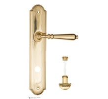 Дверная ручка на планке Fratelli Cattini NAPOLI WC-2 PL257-OLV полированная латунь