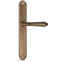 Дверная ручка на планке Fratelli Cattini TOSCANA PL01-BY матовая бронза