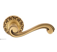 Дверная ручка Venezia VIVALDI D4 французское золото + коричневый