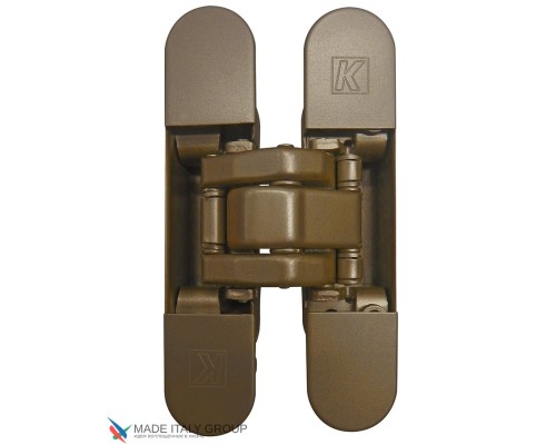 KUBICA K8060 ATOMIKA SLIM DXSX, BR петля скрытая универсальная БРОНЗА (60 kg) KUBICA K8060 ATOMIKA SLIM DXSX, BR петля скрытая универсальная БРОНЗА (60 kg)