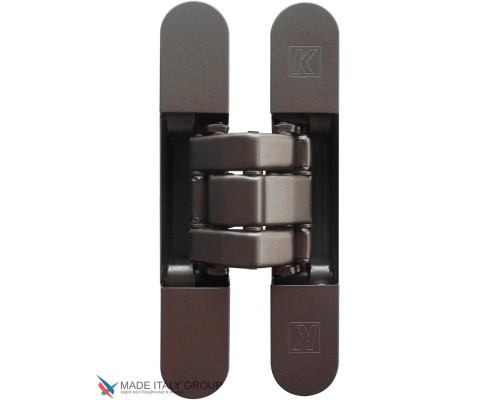 KUBICA K8060 ATOMIKA SLIM DXSX, BR петля скрытая универсальная БРОНЗА (60 kg) KUBICA K8060 ATOMIKA SLIM DXSX, BR петля скрытая универсальная БРОНЗА (60 kg)