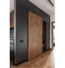Раздвижная система невидимая Fratelli Cattini GHOST 6212/80 до 1150 мм шириной с доводчиками