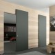 Раздвижная система невидимая Fratelli Cattini GHOST 6212/80 до 1150 мм шириной с доводчиками