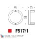 Ручка кнопка модерн COLOMBO DESIGN F517/1-CR полированный хром