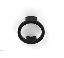 Ручка кнопка модерн COLOMBO DESIGN F517/3-NM матовый черный