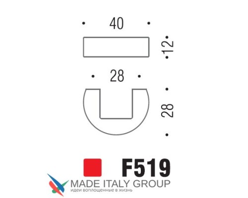Ручка кнопка модерн COLOMBO DESIGN F519-NM матовый черный Ручка кнопка модерн COLOMBO DESIGN F519-NM матовый черный
