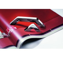Ручка скоба модерн COLOMBO DESIGN F103E-CR полированный хром 128 мм