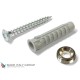 Упор дверной напольный COLOMBO CD412-CR полированный хром