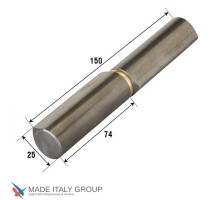 1248AL15 Петля приварная для металлических дверей, ALDEGHI Ø22x25мм