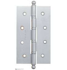 Дверная петля универсальная с круглым колпачком Fratelli Cattini CR152 152x90x3 CS матовый хром