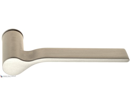 Дверная ручка на круглом основании Fratelli Cattini CINQUE 1FS-NI матовый никель