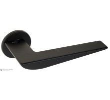 Дверная ручка на круглом основании Fratelli Cattini VEGAS 7FS-NM матовый черный