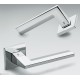 Дверная ручка на квадратном основании COLOMBO Electra MS11RSB-CM матовый хром