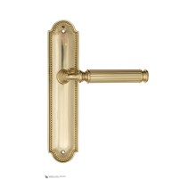 Дверная ручка на планке Fratelli Cattini ENCIA PL248-OLV полированная латунь