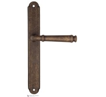 Дверная ручка на планке Fratelli Cattini FARFALLA PL01-BA античная бронза