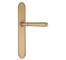 Дверная ручка на планке Fratelli Cattini FARFALLA PL01-BS матовая латунь