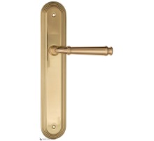 Дверная ручка на планке Fratelli Cattini FARFALLA PL288-OLV полированная латунь