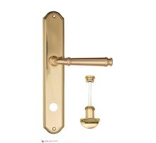 Дверная ручка на планке Fratelli Cattini FARFALLA WC-2 PL02-OLV полированная латунь