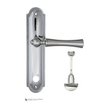 Дверная ручка на планке Fratelli Cattini FOGGIA WC-2 PL248-CR полированный хром