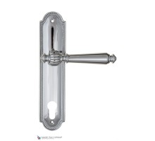 Дверная ручка на планке Fratelli Cattini MARANI CYL PL248-CR полированный хром