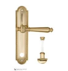 Дверная ручка на планке Fratelli Cattini MARANI WC-2 PL248-OLV полированная латунь