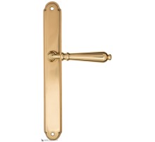 Дверная ручка на планке Fratelli Cattini NAPOLI PL01-OLV полированная латунь Дверная ручка на планке Fratelli Cattini NAPOLI PL01-OLV полированная латунь