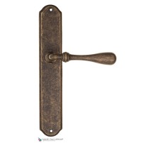 Дверная ручка на планке Fratelli Cattini RETRO PL02-BA античная бронза