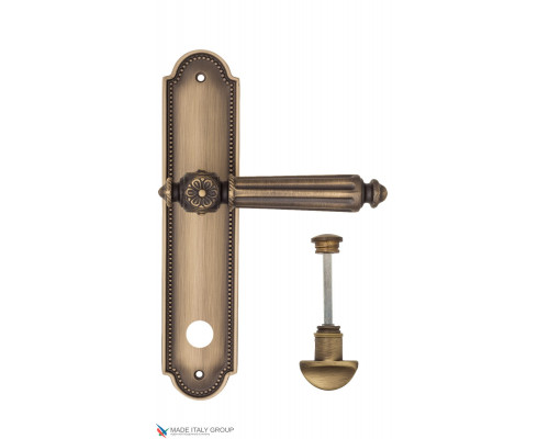 Дверная ручка на планке Fratelli Cattini TORCELLO WC-2 PL248-BY матовая бронза Дверная ручка на планке Fratelli Cattini TORCELLO WC-2 PL248-BY матовая бронза