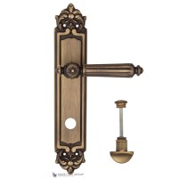 Дверная ручка на планке Fratelli Cattini TORCELLO WC-2 PL96-BY матовая бронза