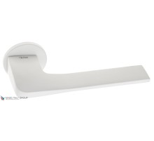 Дверная ручка Venezia Unique SIMPLE FSR матовый белый