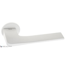 Дверная ручка Venezia Unique SIMPLE FSR матовый белый