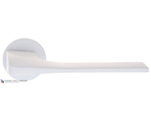 Дверная ручка Venezia Unique SIMPLE FSR матовый белый Дверная ручка Venezia Unique SIMPLE FSR матовый белый