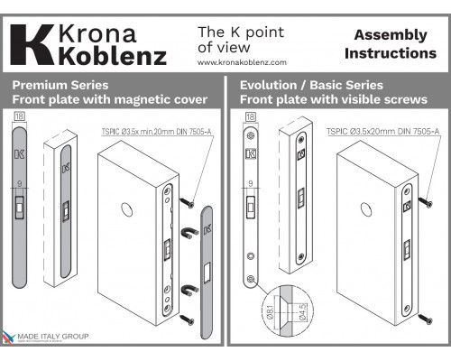 KM.003.CM.A.4.COV.BI Замок межкомнатный магнитный KOBLENZ SPINOF WC96 с доводчиком BI белый комплект KM.003.CM.A.4.COV.BI Замок межкомнатный магнитный KOBLENZ SPINOF WC96 с доводчиком BI белый комплект
