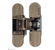 KUBICA 6700 DXSX, BS петля скрытая универсальная СОСТАРЕННАЯ БРОНЗА (70 kg)