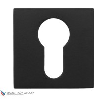 Накладка под цилиндр на квадратном основании Fratelli Cattini CYL 8-NM матовый черный 2 шт.