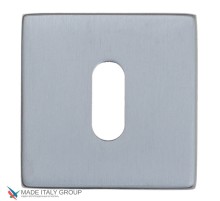 Накладка под ключ буратино на квадр. основании Fratelli Cattini KEY 8FS-CS матовый хром 2 шт.