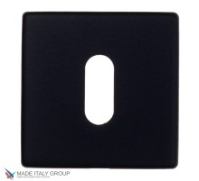 Накладка под ключ буратино на квадр. основании Fratelli Cattini KEY 8FS-NM матовый черный 2 шт.