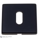 Накладка под ключ буратино на квадр. основании Fratelli Cattini KEY 8FS-NM матовый черный 2 шт.