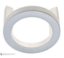 Ручка кнопка модерн COLOMBO DESIGN F517/3-CM матовый хром